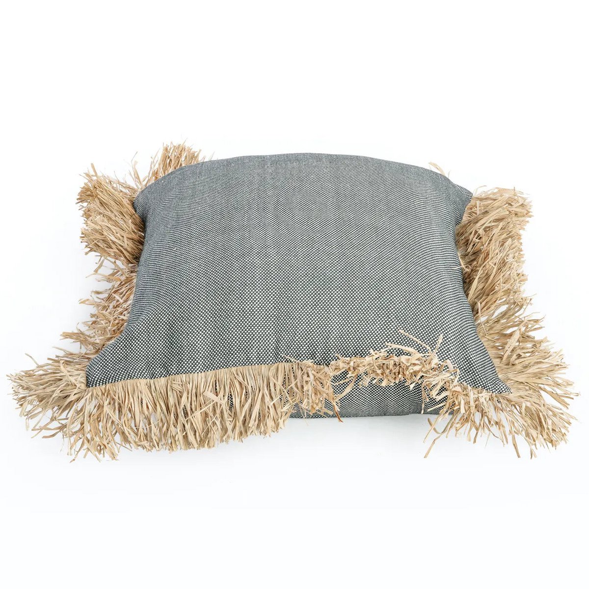 Kissenbezug The Cotton Bonita - Naturschwarz - 60x60