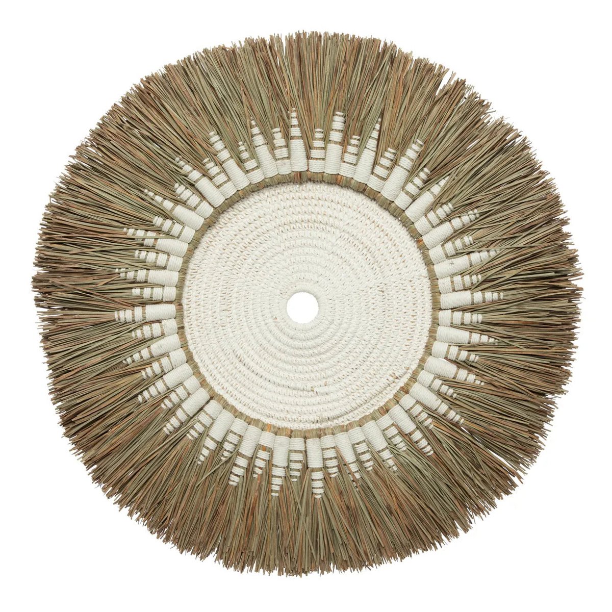 De Raffia Macramé Muurdecoratie