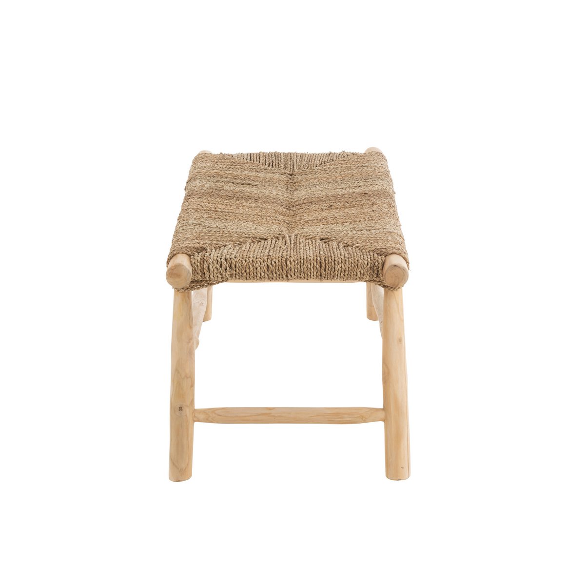 J-Line bank Timo - gras/hout - naturel
