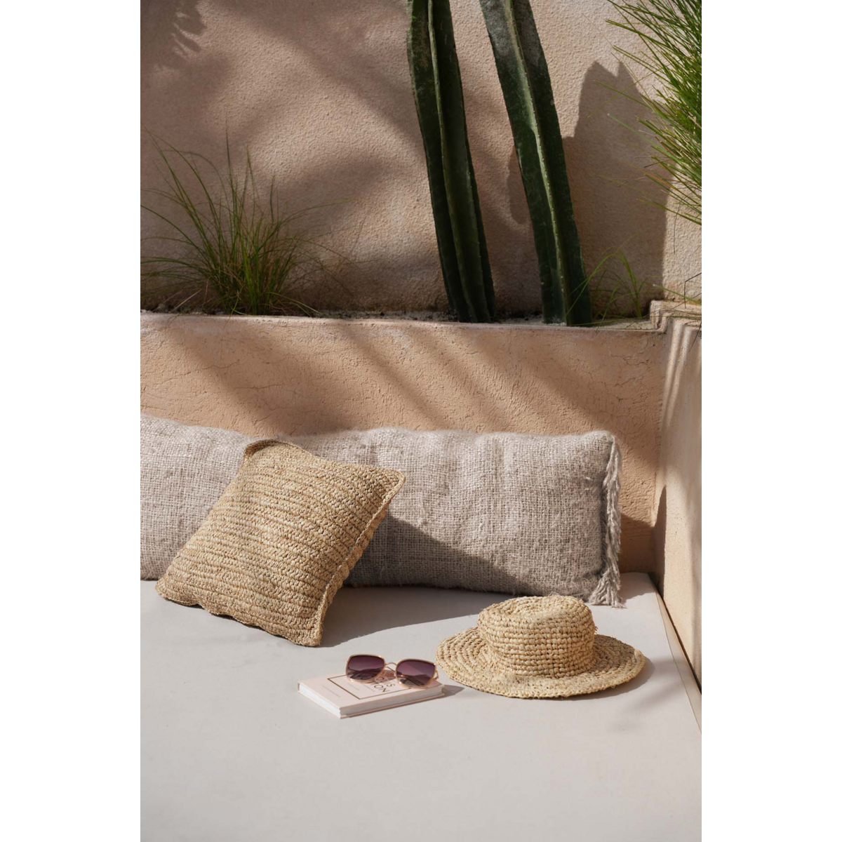 Oh My Gee Kussenhoes - Beige - 35x100