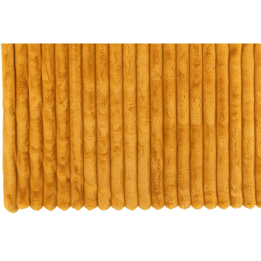 J-Line plaid Large Corduroy oker - 180 x 130 cm