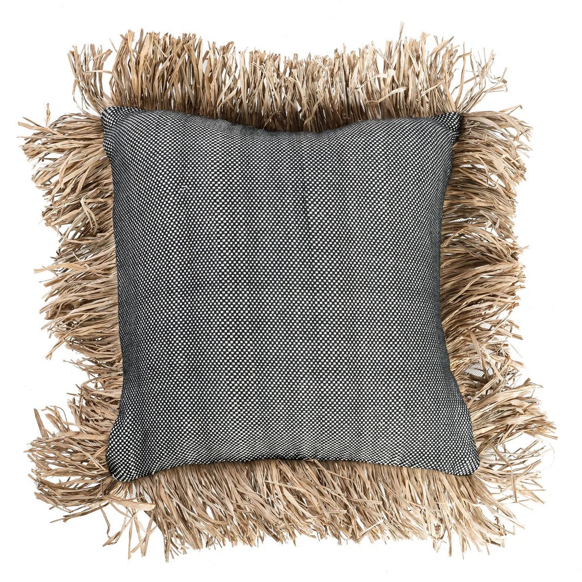 Kissenbezug The Cotton Bonita - Naturschwarz - 40x40