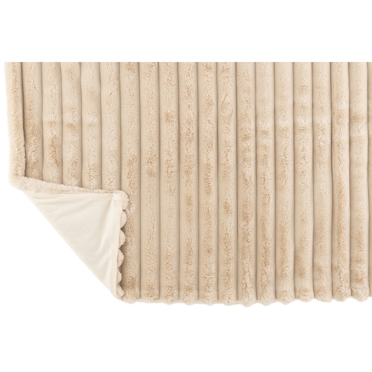 J-Line Plaid Groot Corduroy Polyester Beige