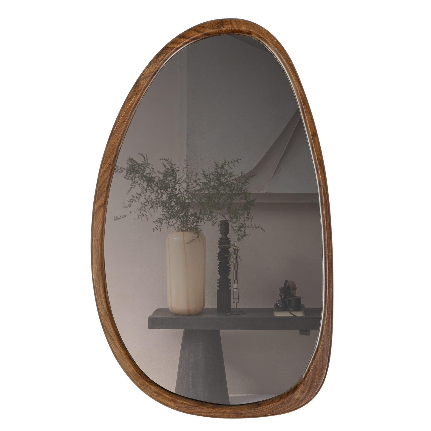 Leif spiegel hout naturel 64x38 cm