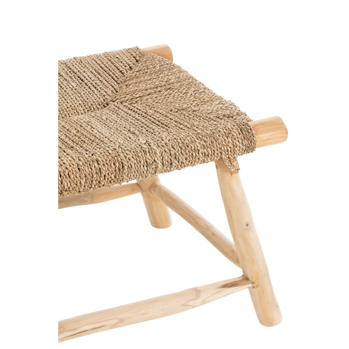 J-Line bank Timo - gras/hout - naturel