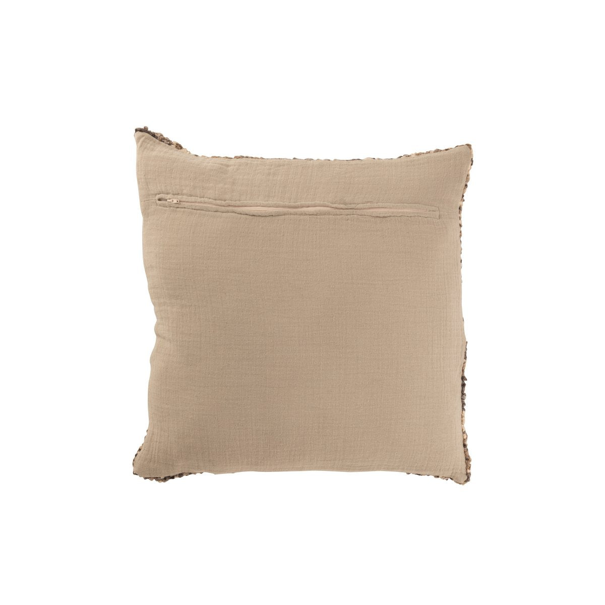 Kussen Tweed bruin/beige