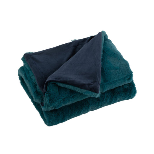 J-Line plaid Cutie petrolblauw