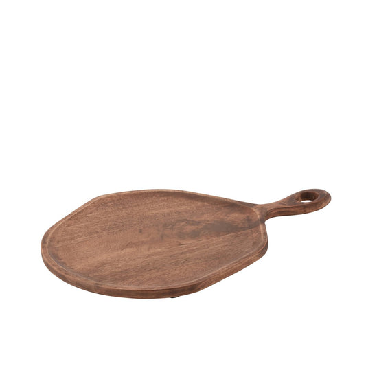 Serveerplank Goa mangohout bruin medium