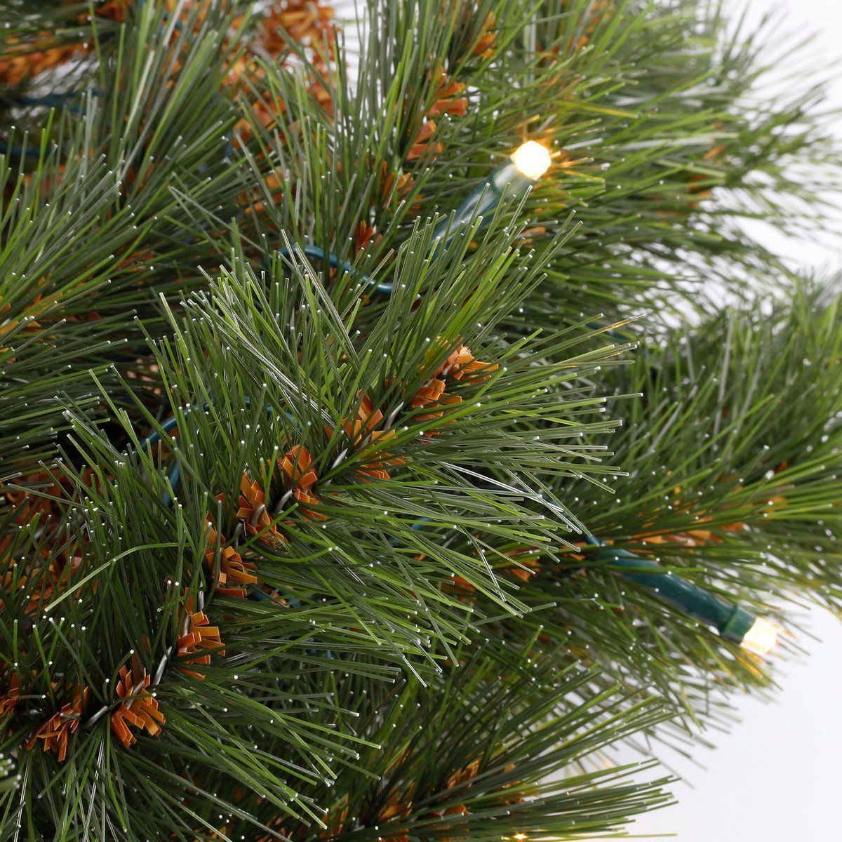 Forest Frosted Guirlande met LED Verlichting - L270 cm