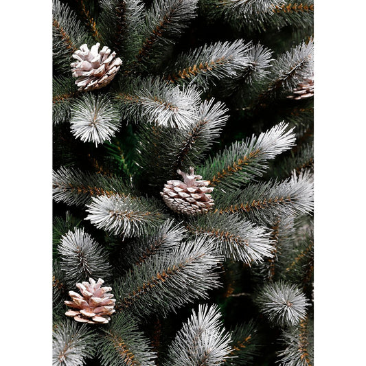 Pittsfield Kunstkerstboom Frosted met LED Verlichting - H215 x Ø117 cm