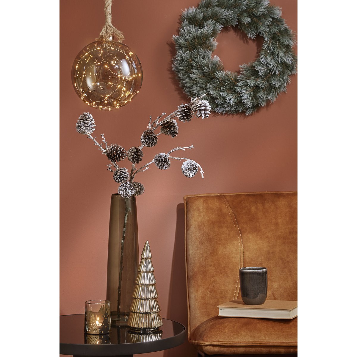 Pittsburgh Kerstkrans - Ø45 cm