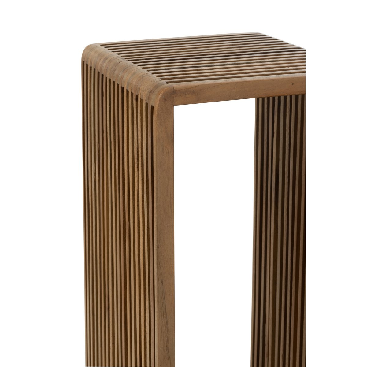 Beistelltische Cube Teak natur - 2er Set