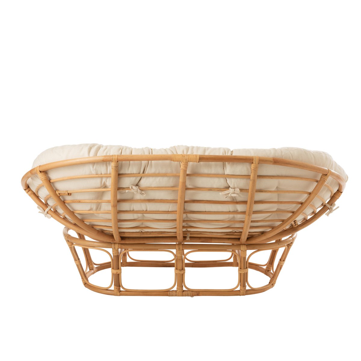 Rotan fauteuil met kussen
