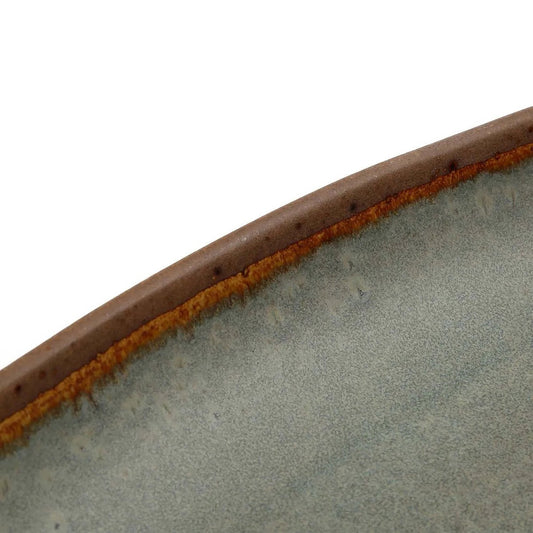 côa serveerschalen – royale keramieken schalen in grijsblauw-groen – maison de presentacion