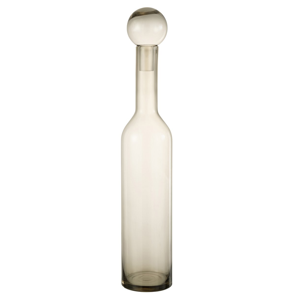 J-Line Deco Norma fles - glas - grijs - L
