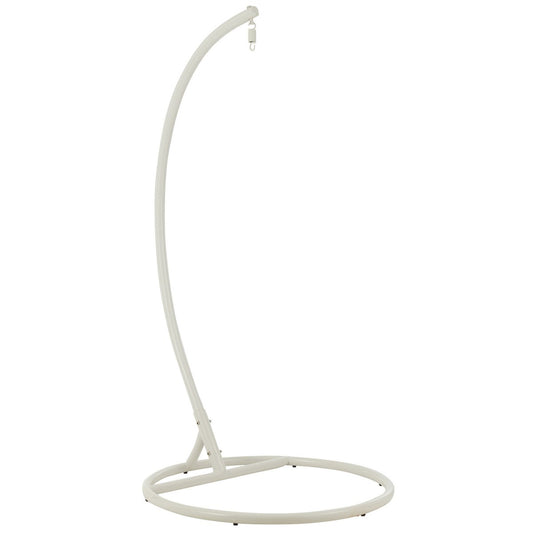 Hangstoel Bula met kussens wit