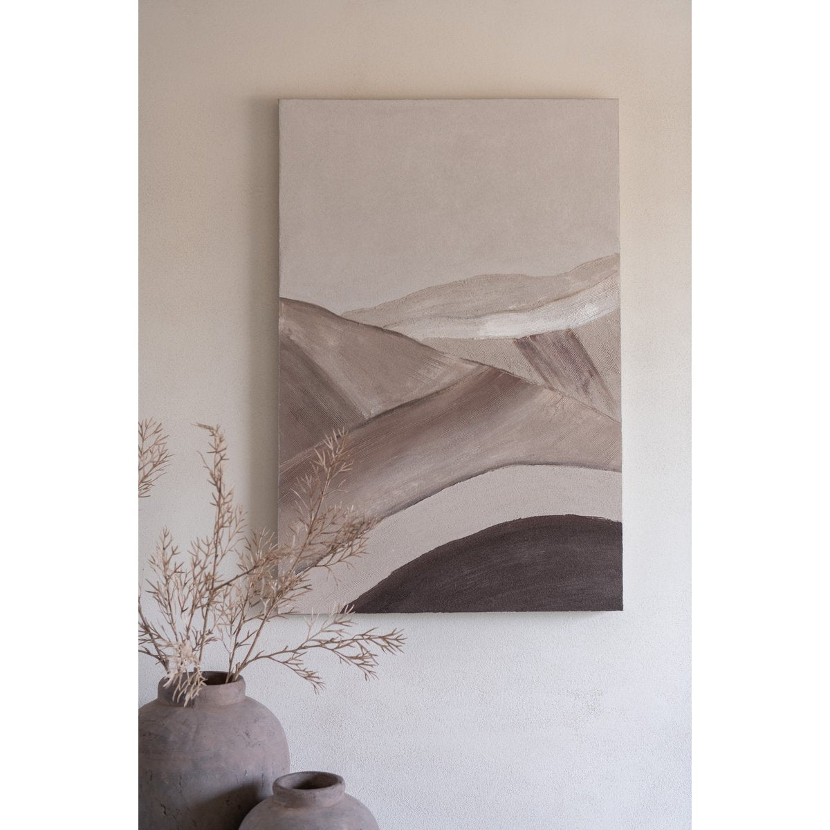 J-Line Painting Dune Acrylfarbe/Leinwand-Mix