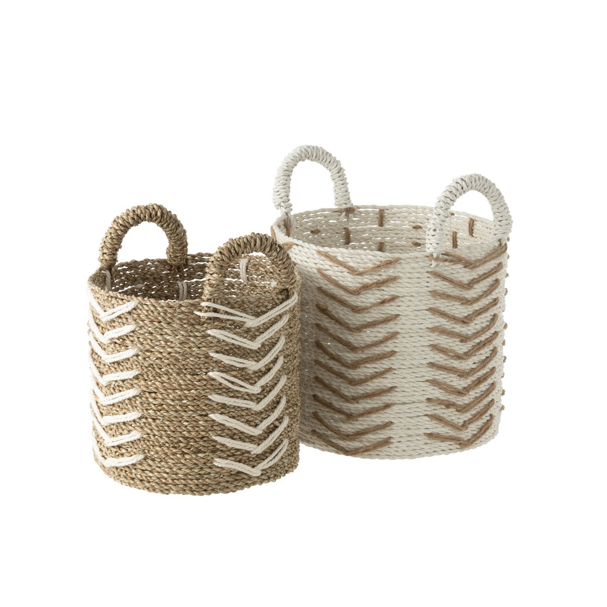 Set van Twee Manden Chevron