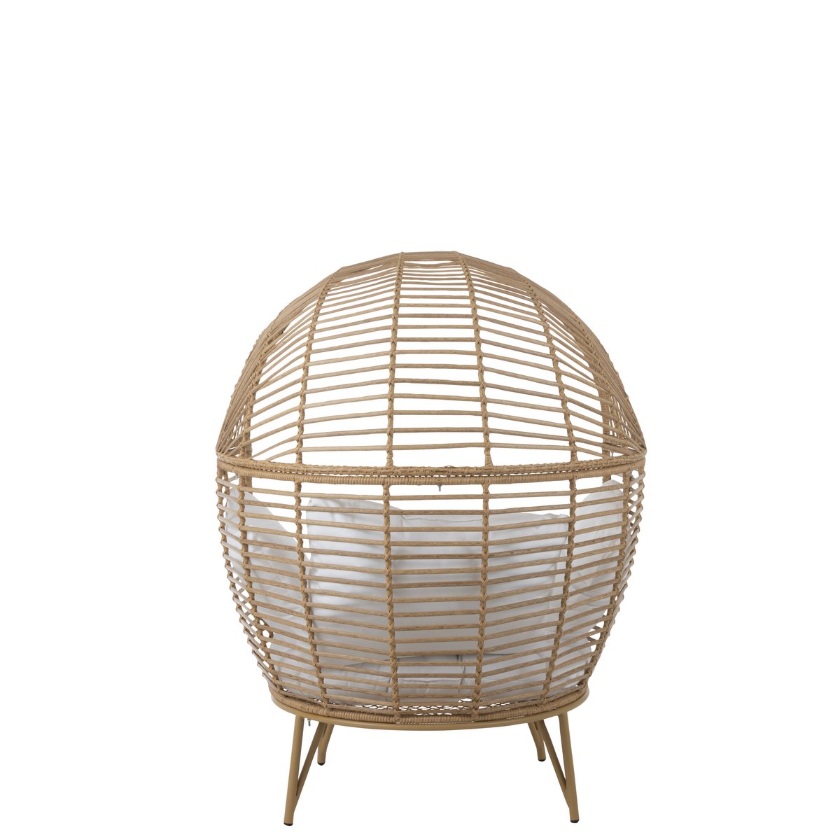 Loungestoel Ovaal naturel