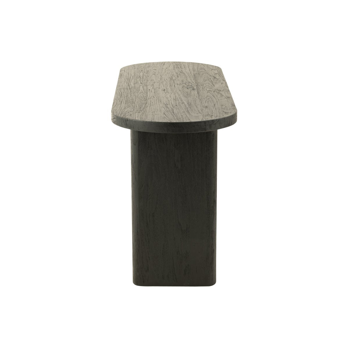 Sidetable Teak zwart