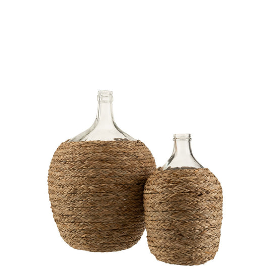 Vaas Fles Bedekt Large - 53 cm hoog