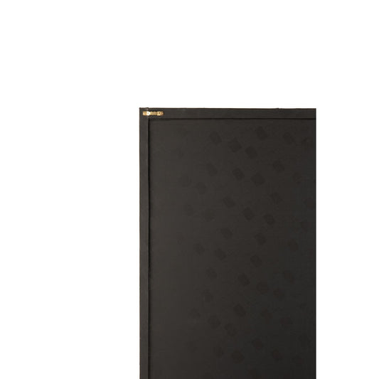 Ovaal Wanddecoratie zwart/goud