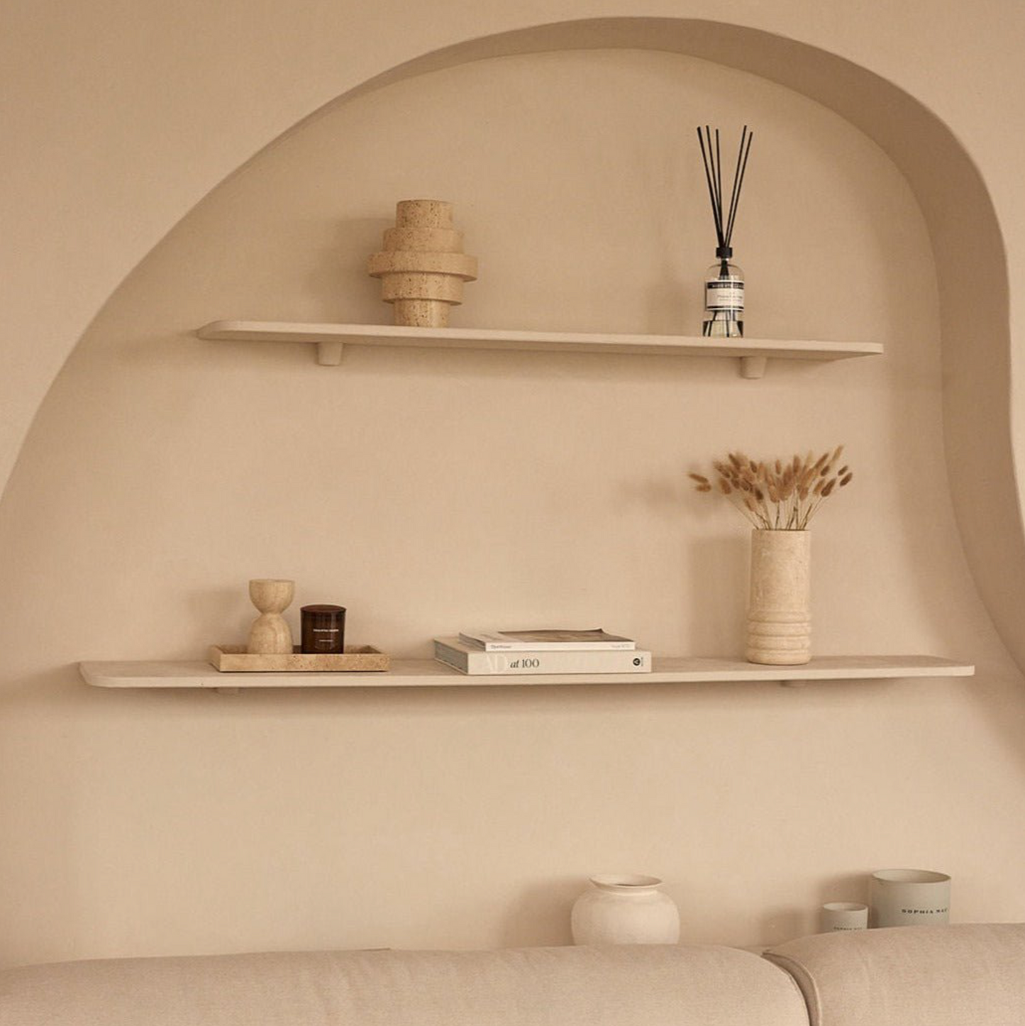 Agano Vaas travertine M