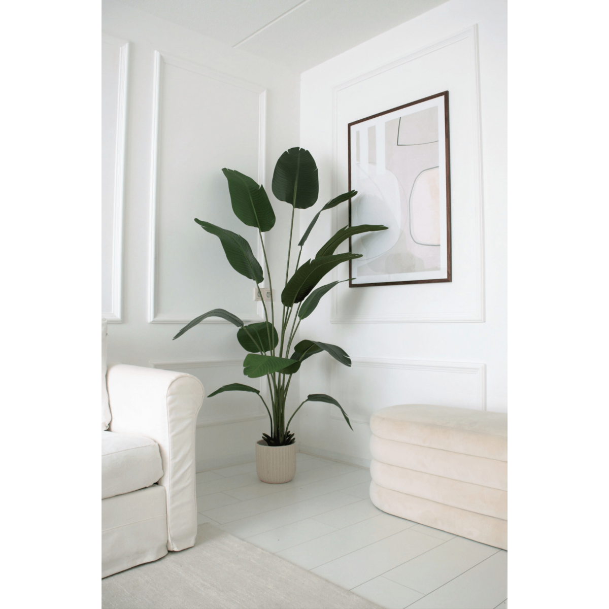 Strelitzie Kunstpflanze 210cm