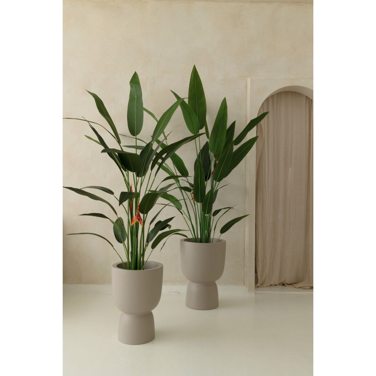 Strelitzia Kunstpflanze mit Blüte 160cm