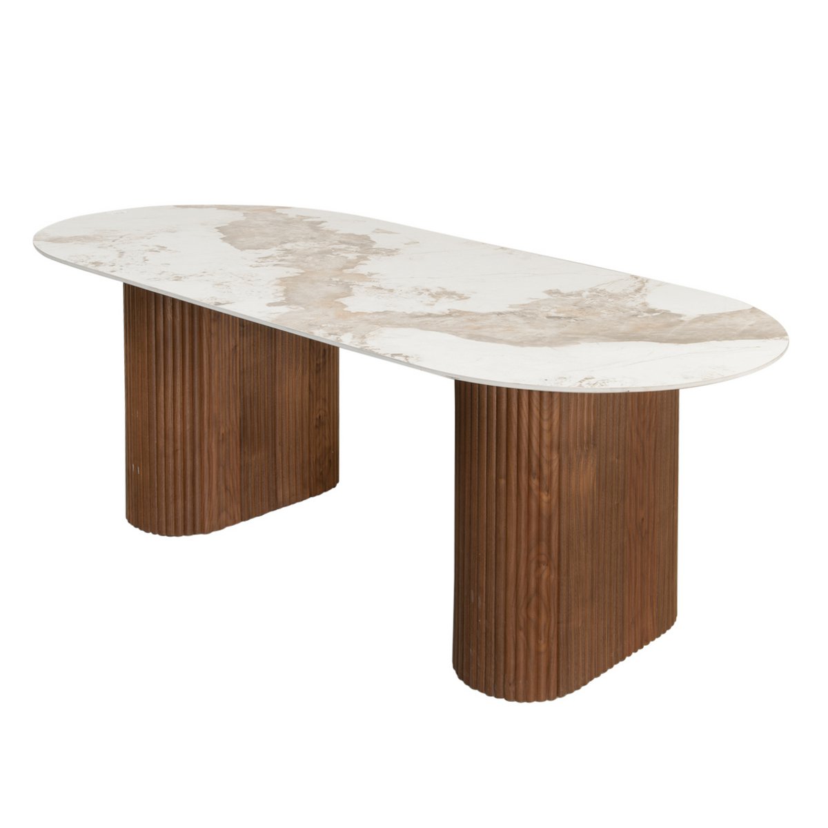 Urban Chic Esstisch Keramik Marmor