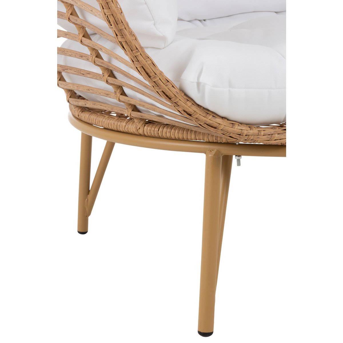 Loungestoel Ovaal naturel