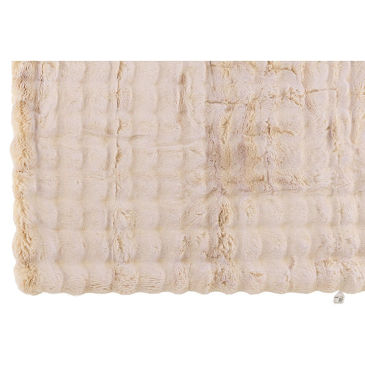 J-Line Plaid Wave Polyester Crème