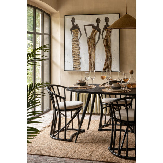 3 Afrikaanse Vrouwen Wanddecoratie