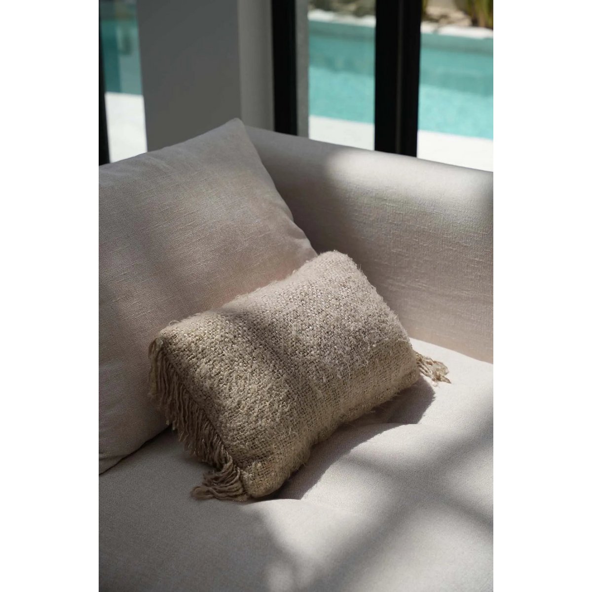Oh My Gee Kussenhoes beige 30x50 cm