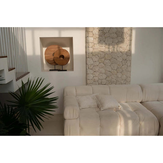 Oh My Gee Kussenhoes crème 40x40 cm