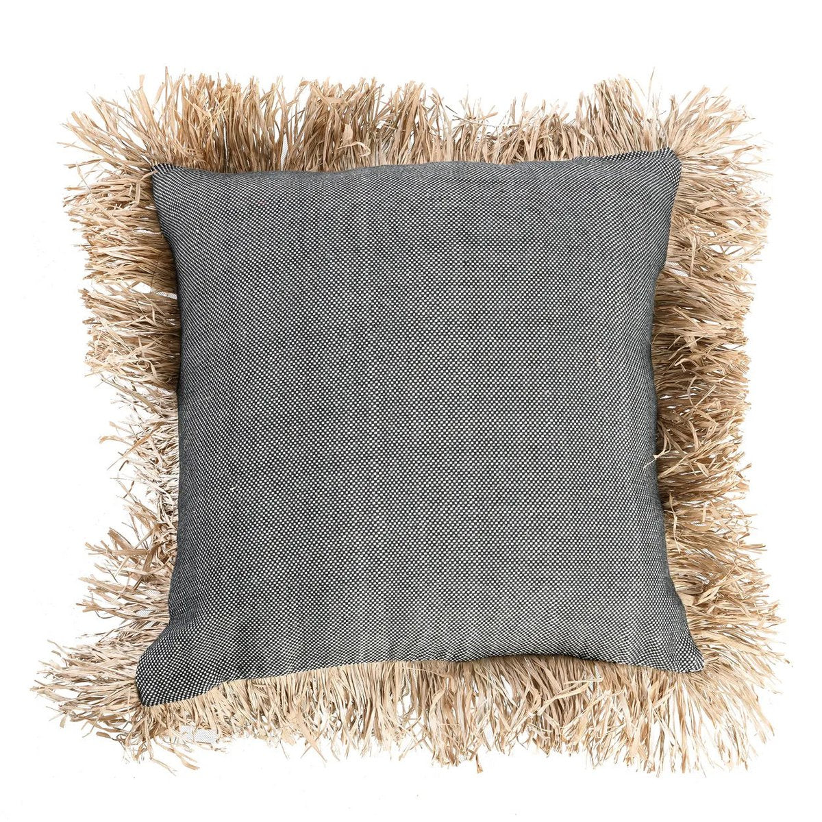 Kissenbezug The Cotton Bonita - Naturschwarz - 60x60