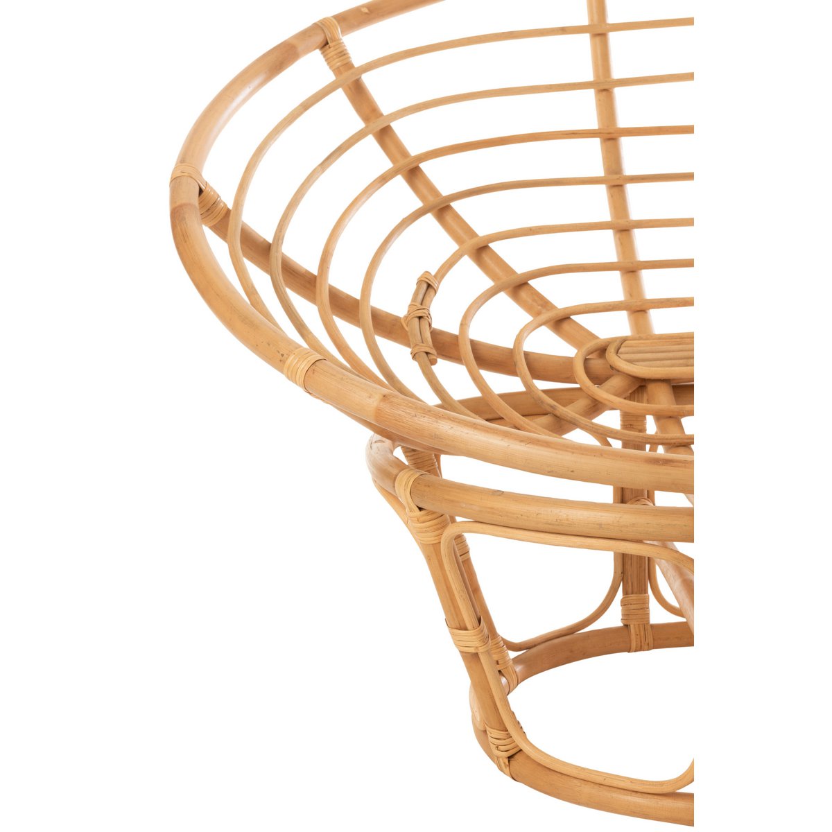 Rotan fauteuil met kussen