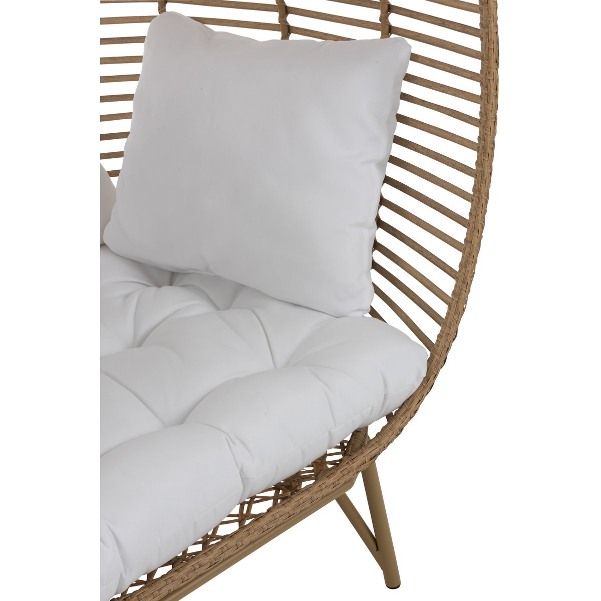 Loungestoel Ovaal naturel