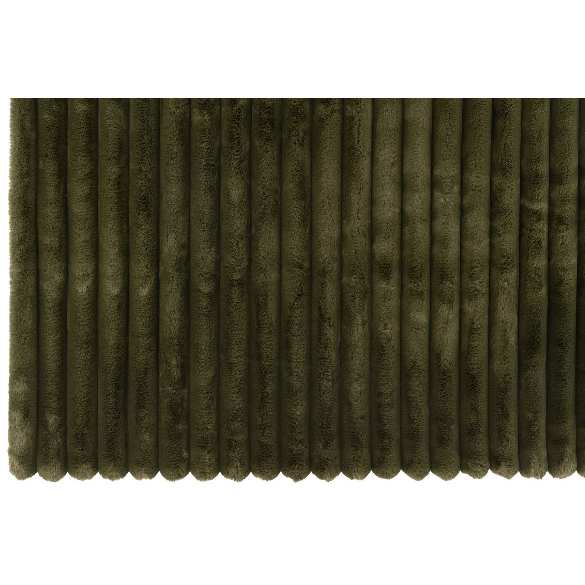 J-Line Plaid Large Corduroy Polyester Donkergroen