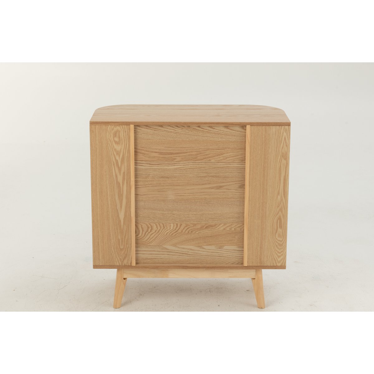 J-Line kast Rond - dennenhout - naturel - large