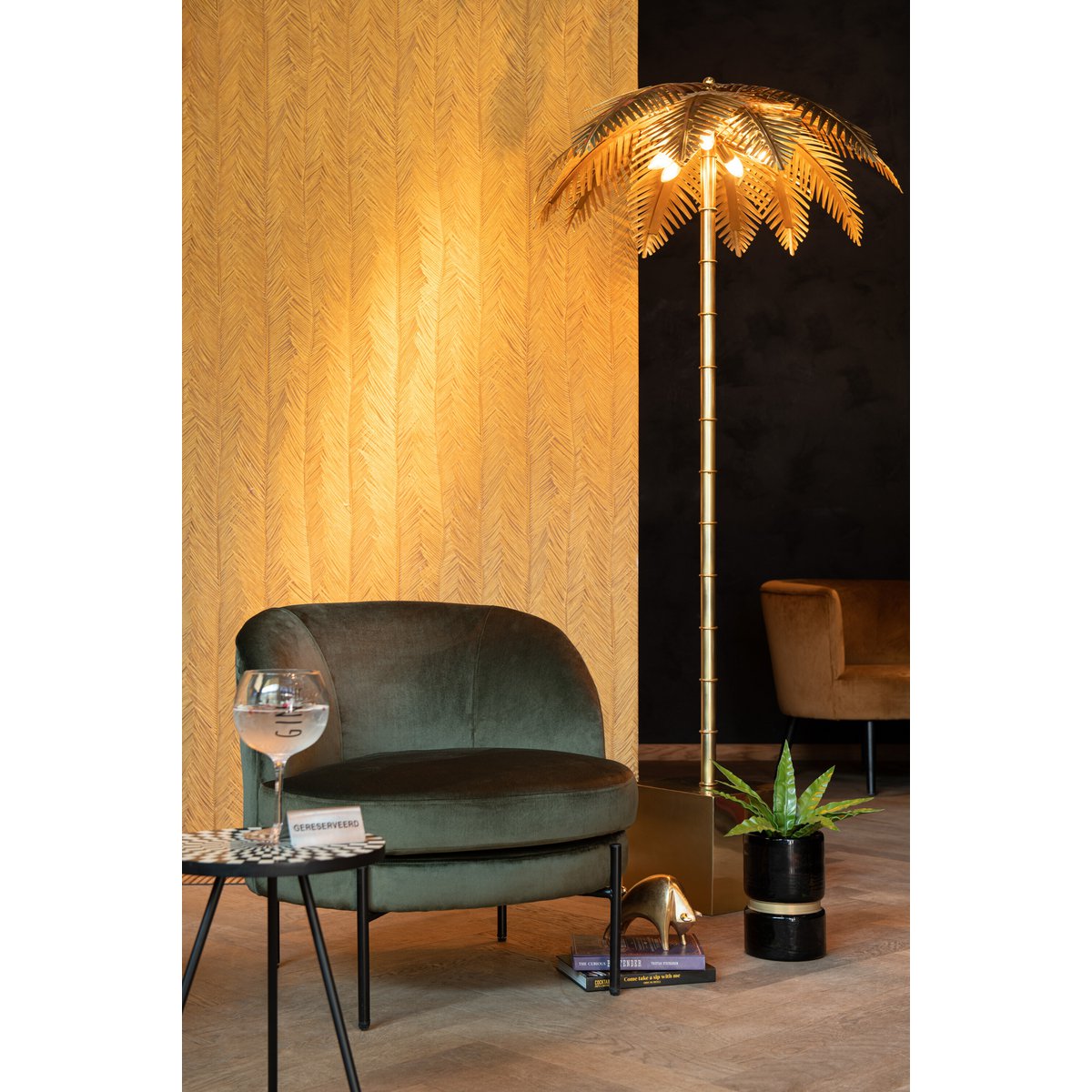 Lamp Staand Kokosbladeren