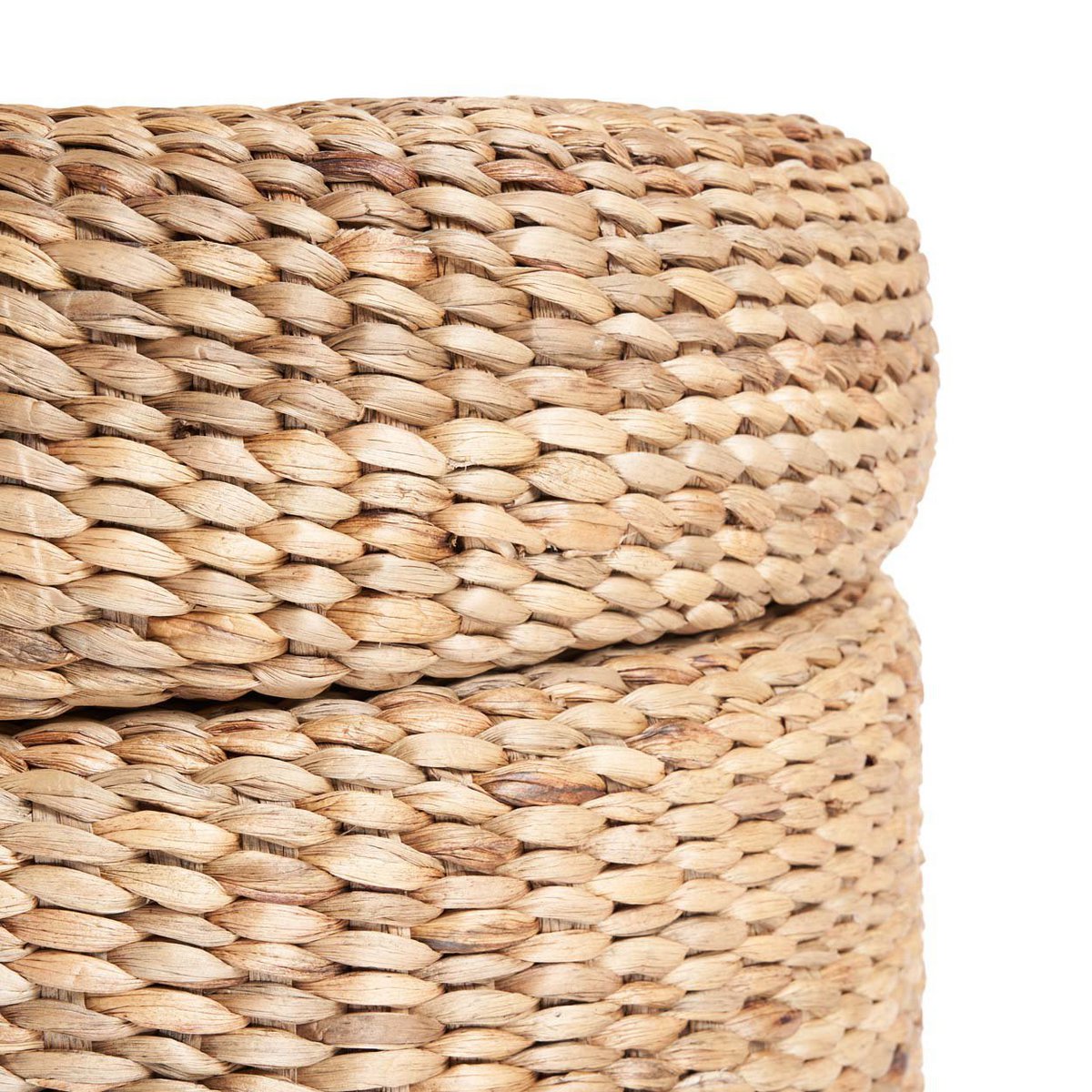 De Circle Opbergpoef - Naturel