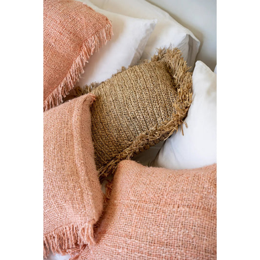 Oh My Gee Kussenhoes - Zalmroze - 35x100