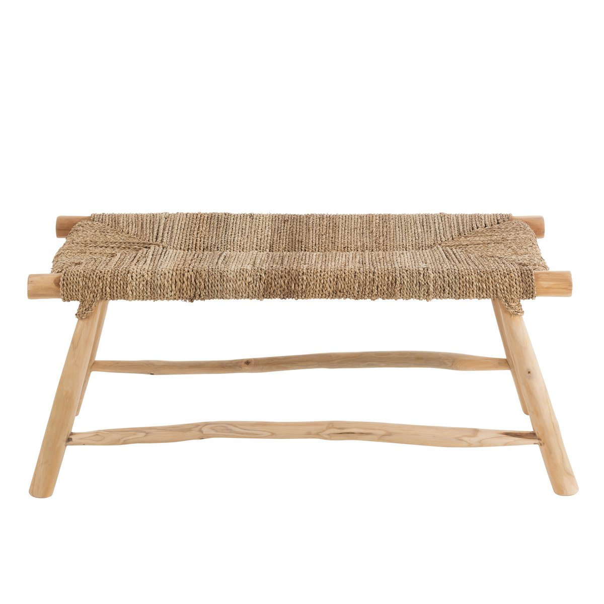 J-Line bank Timo - gras/hout - naturel