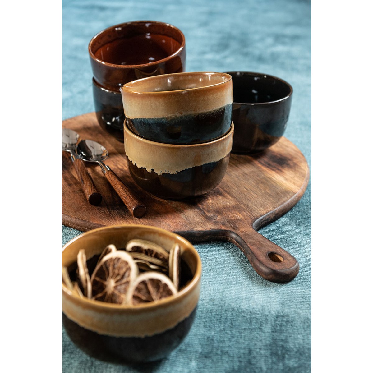 Snijplank groot organisch japandi wabi sabi interieur 