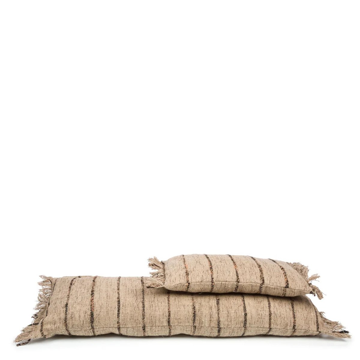 Oh My Gee Kussenhoes - Beige Zwart - 35x100