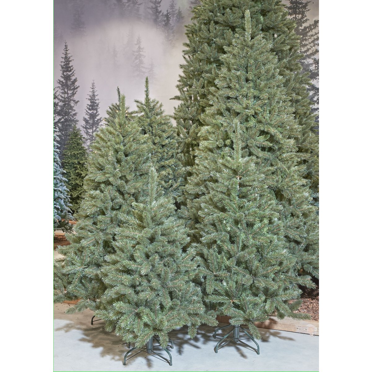 Forest Frosted Kunstkerstboom - H260 x Ø168 cm