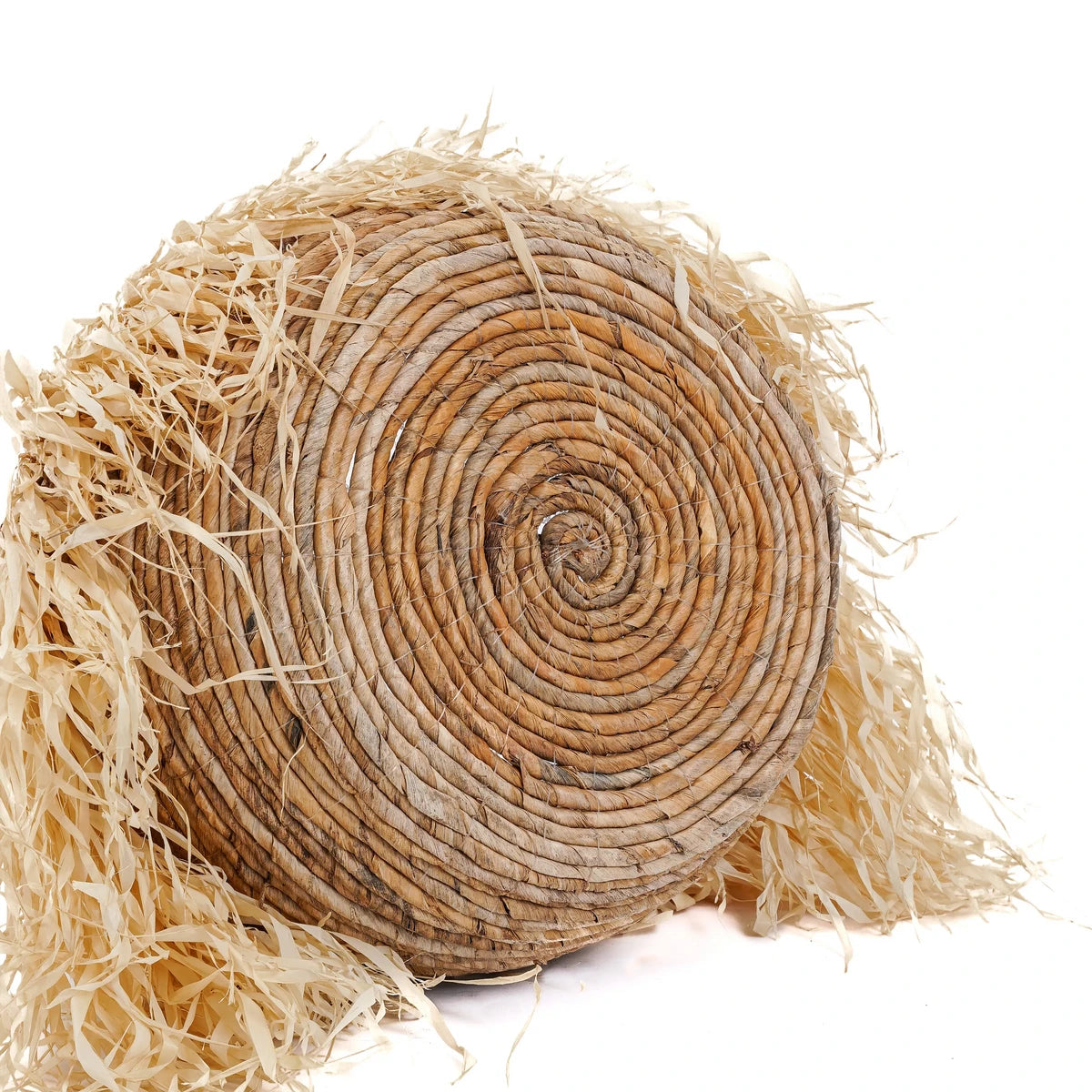 De Raffia mand L