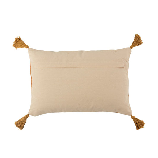 J-Line kussen Vintage Rechthoek - polyester - mix