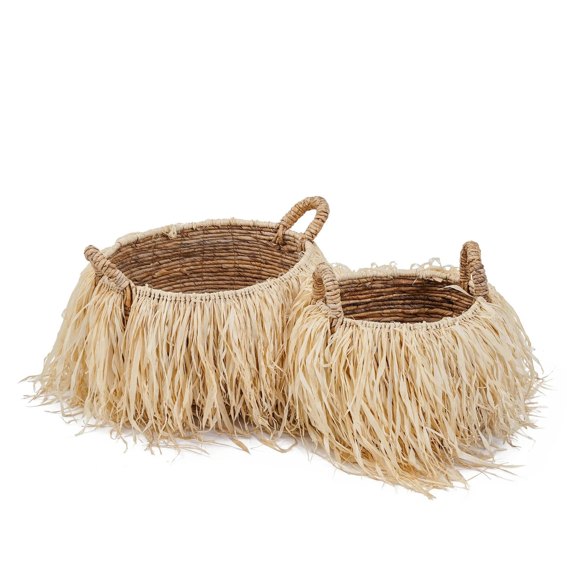 De Raffia mand L